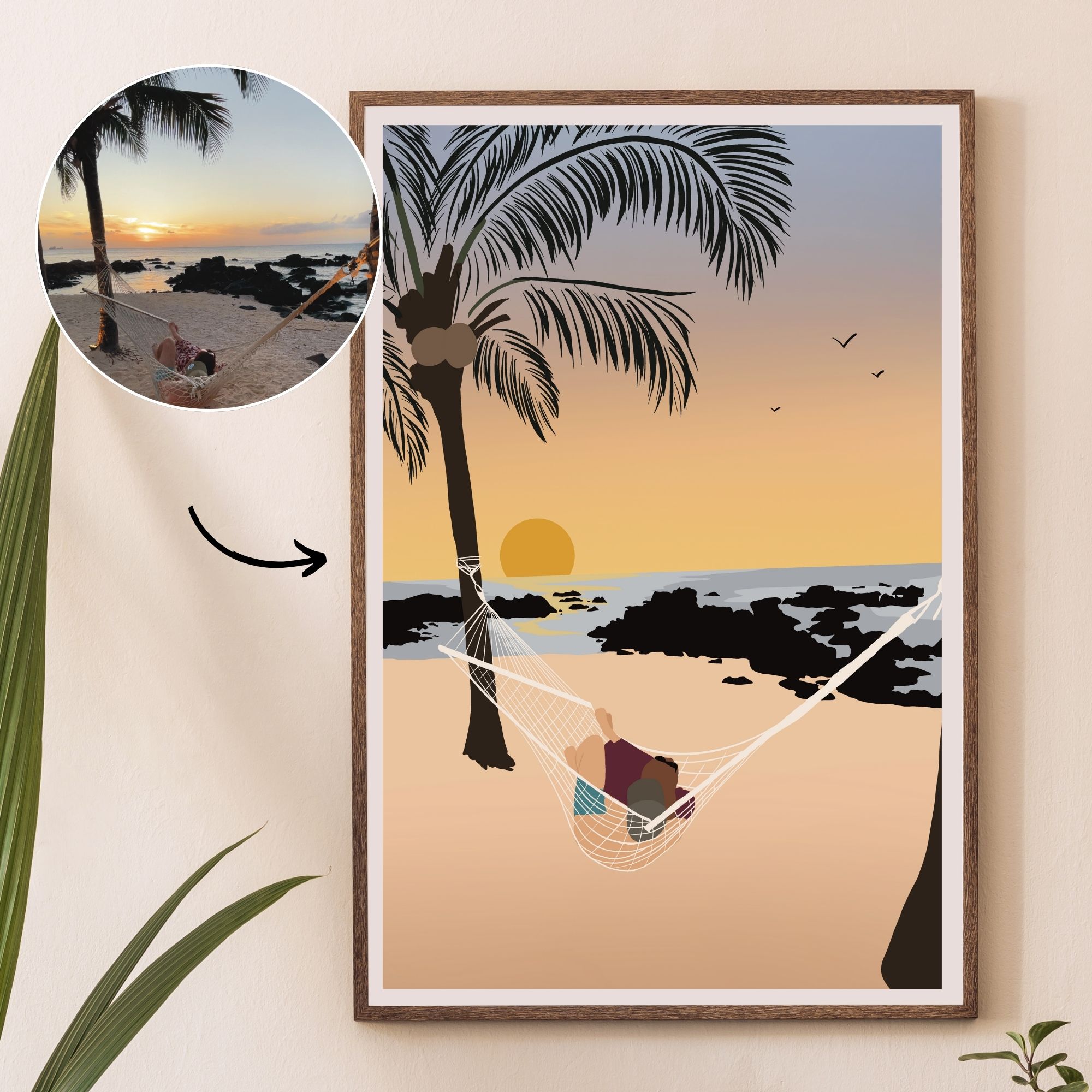 portrait personnalisé de lieux