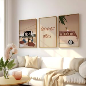 affiches décoratives été